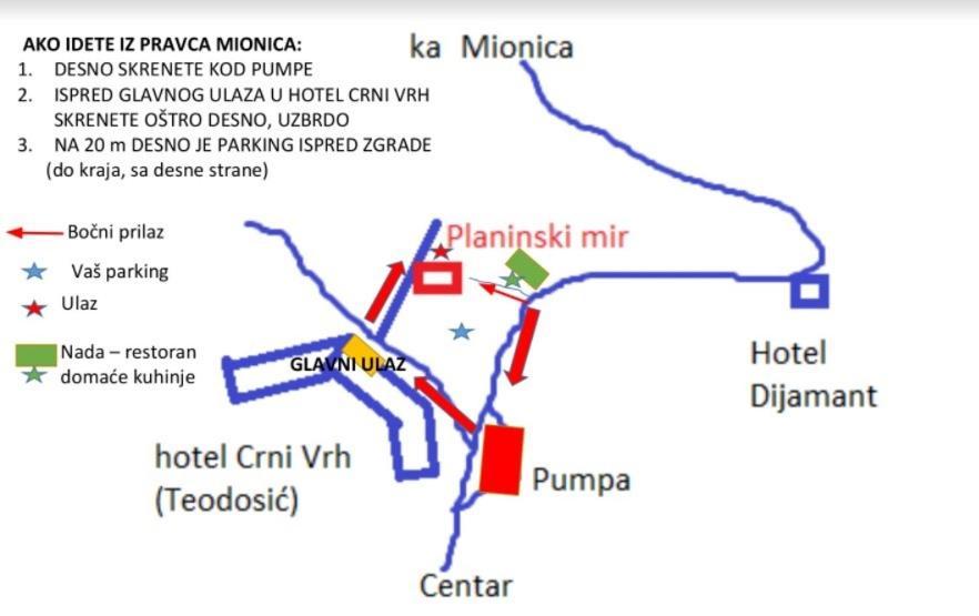 Divcibare Planinski Mir A19 외부 사진
